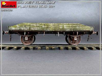 Soviet Railway Flatbed 16,5-18t - image 25