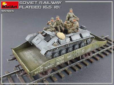 Soviet Railway Flatbed 16,5-18t - image 33