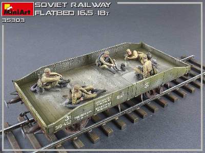 Soviet Railway Flatbed 16,5-18t - image 34