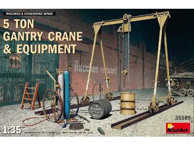 5 Ton Gantry Crane &#038; Equipment - image 1