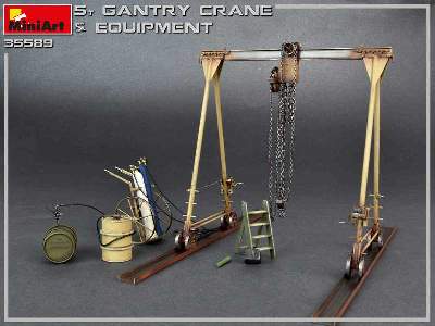 5 Ton Gantry Crane &#038; Equipment - image 2