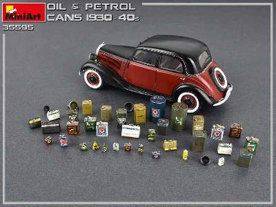 Oil &#038; Petrol Cans 1930-40s - image 9