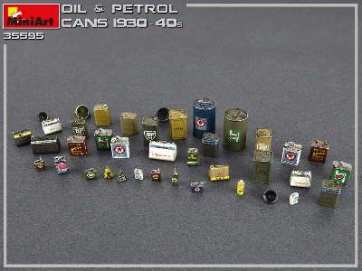 Oil &#038; Petrol Cans 1930-40s - image 10