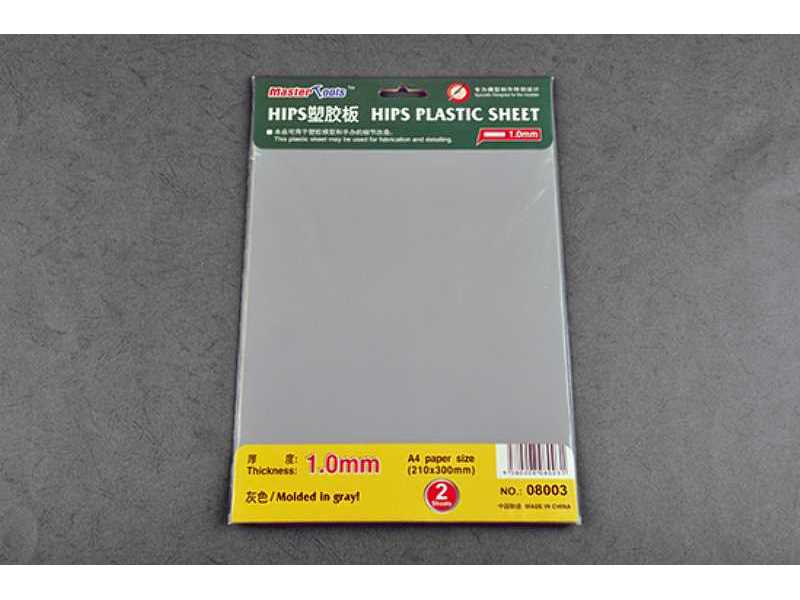 1.0mm Hips Plastic Plate A4 Size (210mm*300mm*2pcs) - image 1