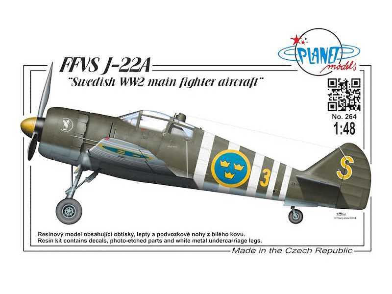 Ffvs J-22a Swedish WW2 Main Fighter Aircraft - image 1