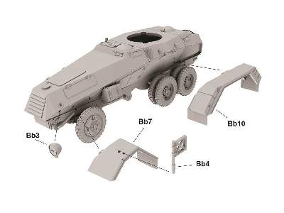 German Sd.Kfz.231 6-Rad Heavy Armored Car - image 4