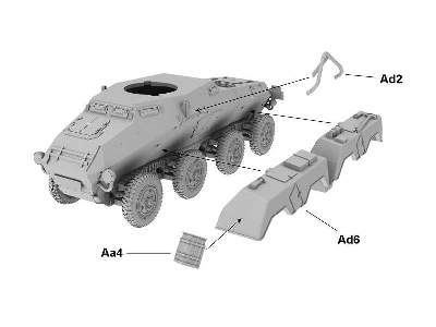 German Sd.Kfz.231 8-Rad Heavy Armored Car - image 4