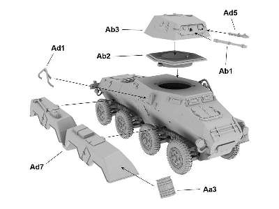 German Sd.Kfz.231 8-Rad Heavy Armored Car - image 5