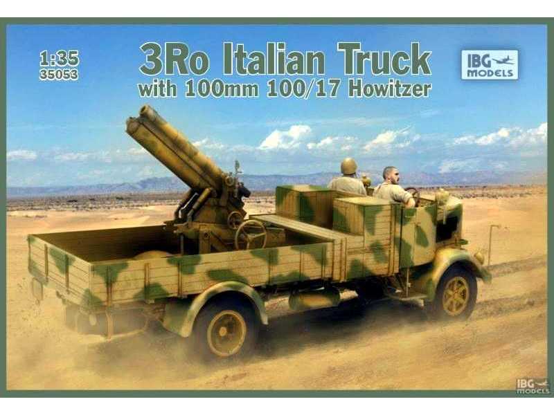 3Ro Italian Truck with 100 mm 100/17 Howitzer  - image 1