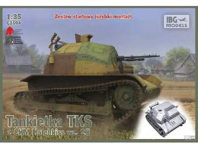 TKS - Polish Tankette with CMK Hotchkiss wz.25 - quick build - image 1