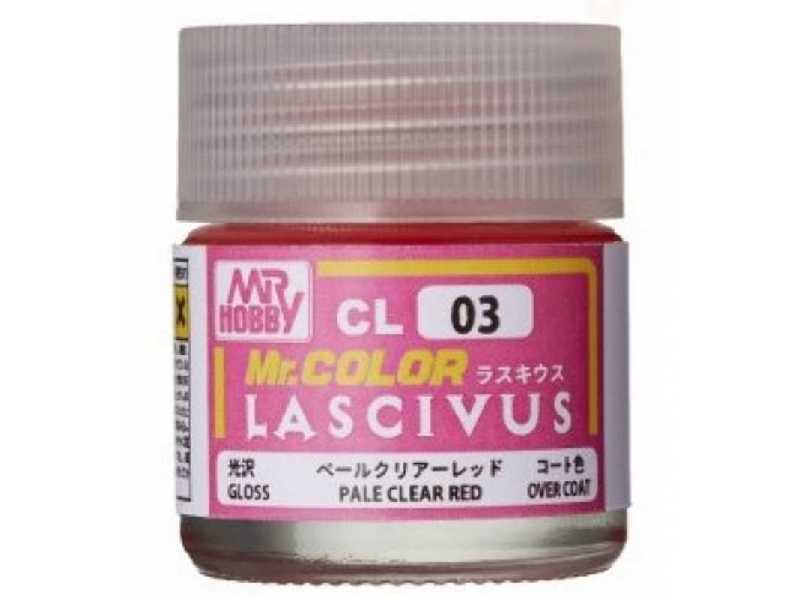 Cl03 Pale Clear Red - image 1 Cl03 Pale Clear Red - image 1