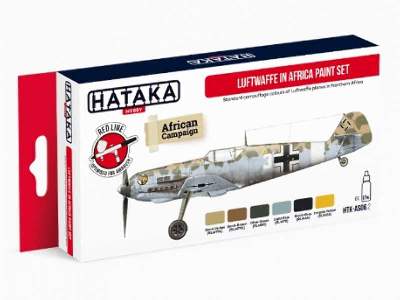 Luftwaffe In Africa Paint Set - image 1