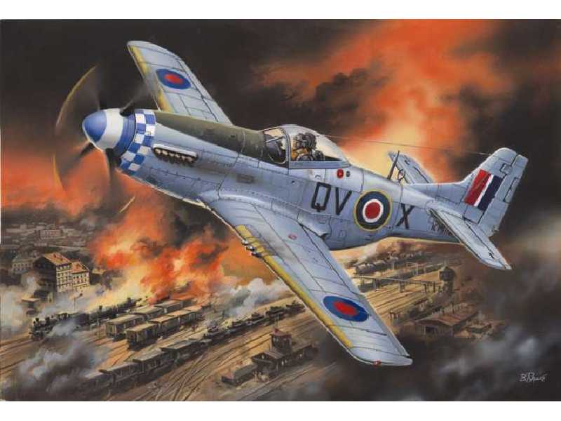 Mustang Mk.IVA, WWII RAF Fighter - image 1