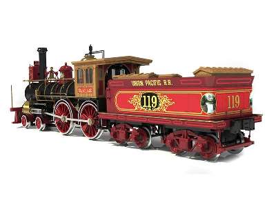 Rogers 119 steam locomotive - image 3