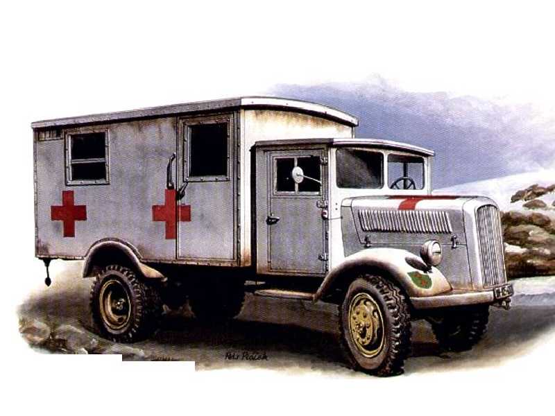 German 3t Ambulance Opel Blitz Kfz. 305 - image 1