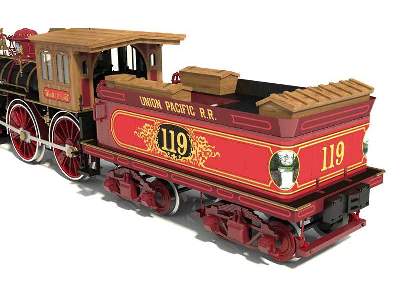 Rogers 119 steam locomotive - image 6