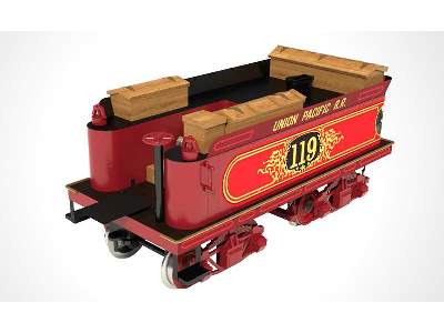 Rogers 119 steam locomotive - image 11