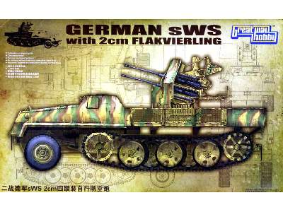 WWII German sWS with 2cm Flakvierling - image 1