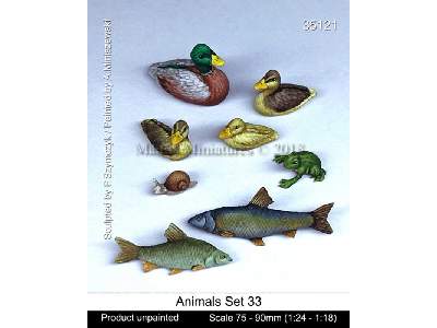 Animals Set 33 In Scale 75-90mm - image 1