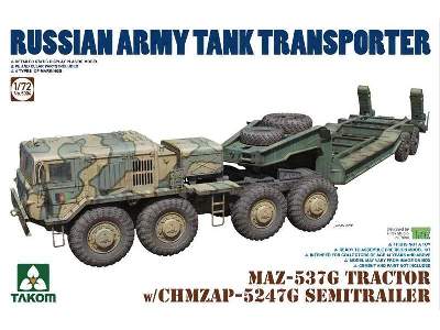 MAZ-537G Tractor with CHMZAP-5247G semitrailer - image 1