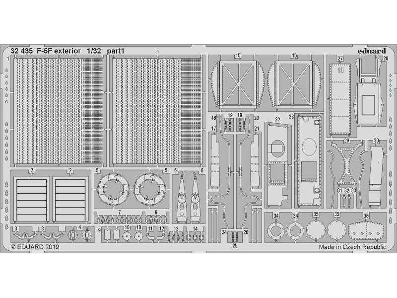 F-5F exterior 1/32 - image 1