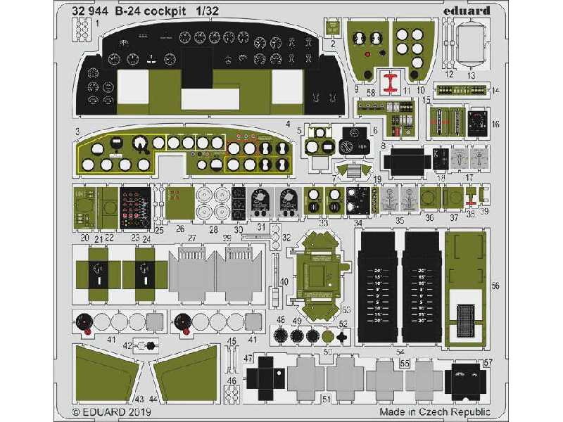 B-24 cockpit 1/32 - image 1