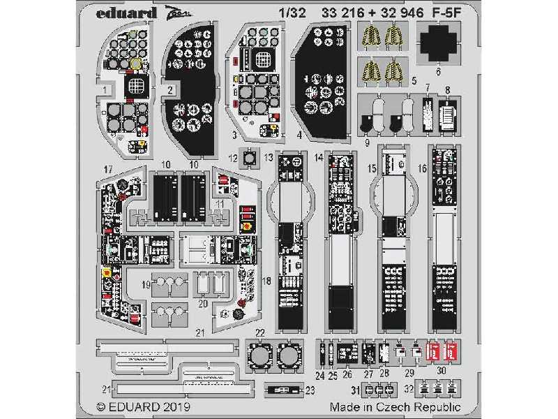 F-5F interior 1/32 - image 1