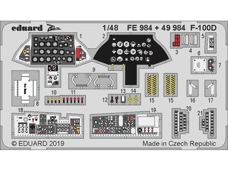 F-100D interior 1/48 - image 1