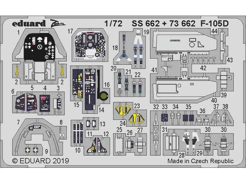 F-105D interior 1/72 - image 1