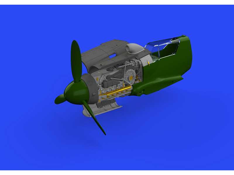 Bf 109G-10/ U4 engine 1/48 - Eduard - image 1