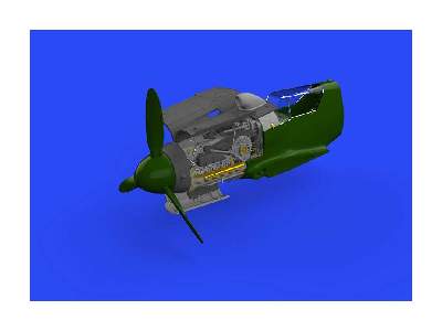 Bf 109G-10/ U4 engine 1/48 - Eduard - image 4