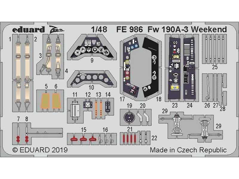 Fw 190A-3 Weekend 1/48 - image 1