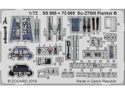 Su-27SM Flanker B 1/72 - image 1