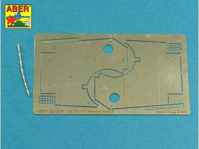 Panther G turret Anti-Aircraft additional Armour - image 1