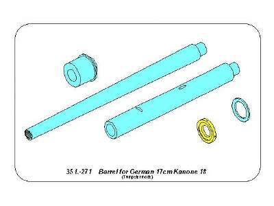 Barrel for German 17cm Kanone 18 - image 10