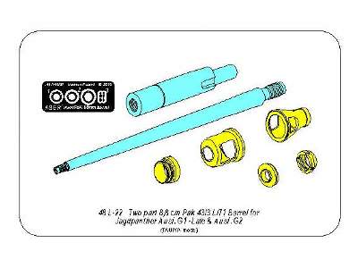 8,8cm Pak 43/3 (L/71) Barrel for Jagdpanther G1-Late, G2 - image 14