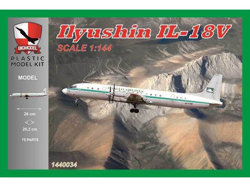 Ilyushin Il-18v Daallo Airlienes - image 1