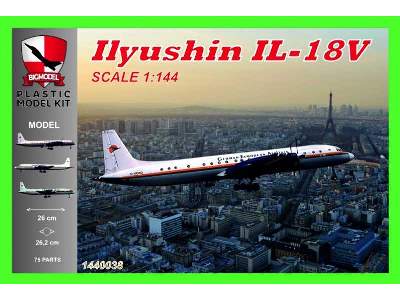 Ilyushin Il-18v German European Airways - image 1