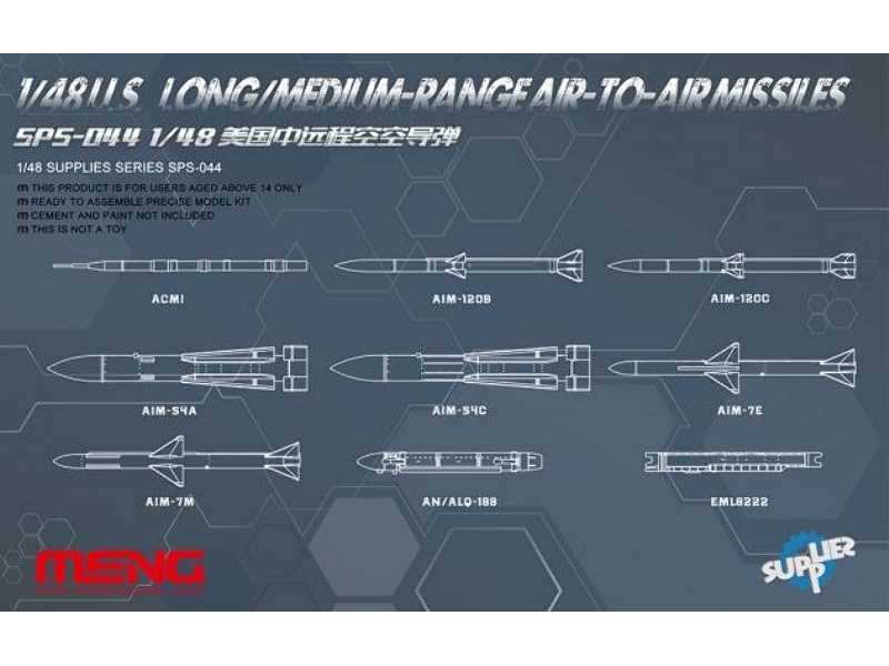 U.S. Long/Medium-Range Air-to-Air Missiles - image 1