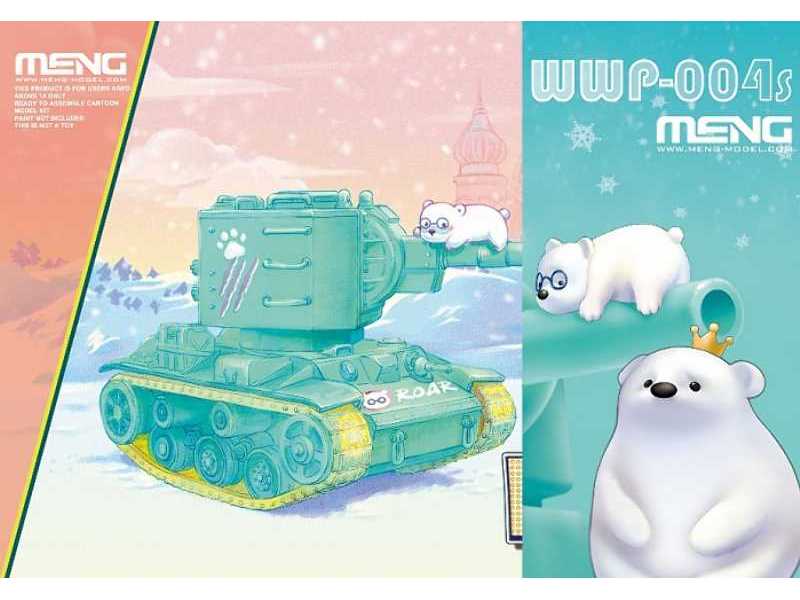 World-War Toons KV-2 w/figures - image 1