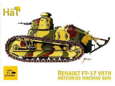 Renault FT-17 tank with Hotchkiss machine gun - 2 pcs. - image 1