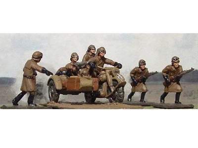 WWII German Motorcycle BMW with sidecar - image 5