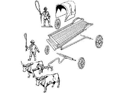 Colonial Ox Wagon  - image 2