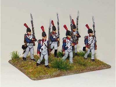Napoleonic Early-mid French Infantry marching  - image 4