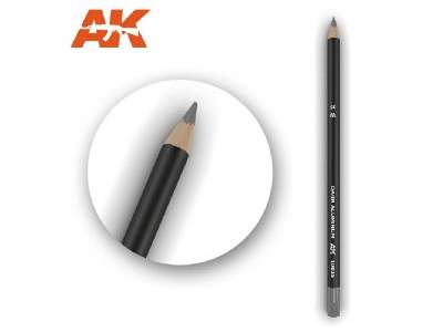 Watercolor Pencil Dark Aluminum Nickel - image 1