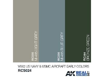 WW2 US Navy & Usmc Early Aircraft Colors Set - image 2