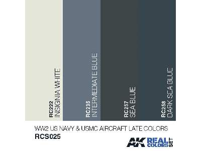 WW2 US Navy & Usmc Late Aircraft Colors Set - image 2