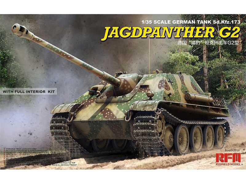 Jagdpanther G2 with full interior & workable track links - image 1