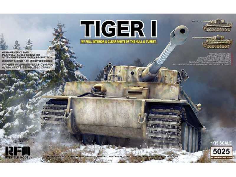 German Tiger I Early Production Wittmann's Tiger No. 504  - image 1