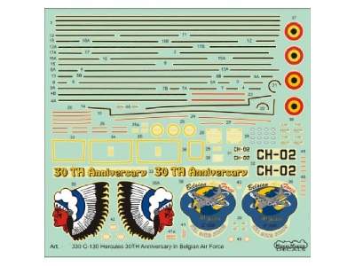 C-130 30th Anniversary In Belgian Air Force - image 1